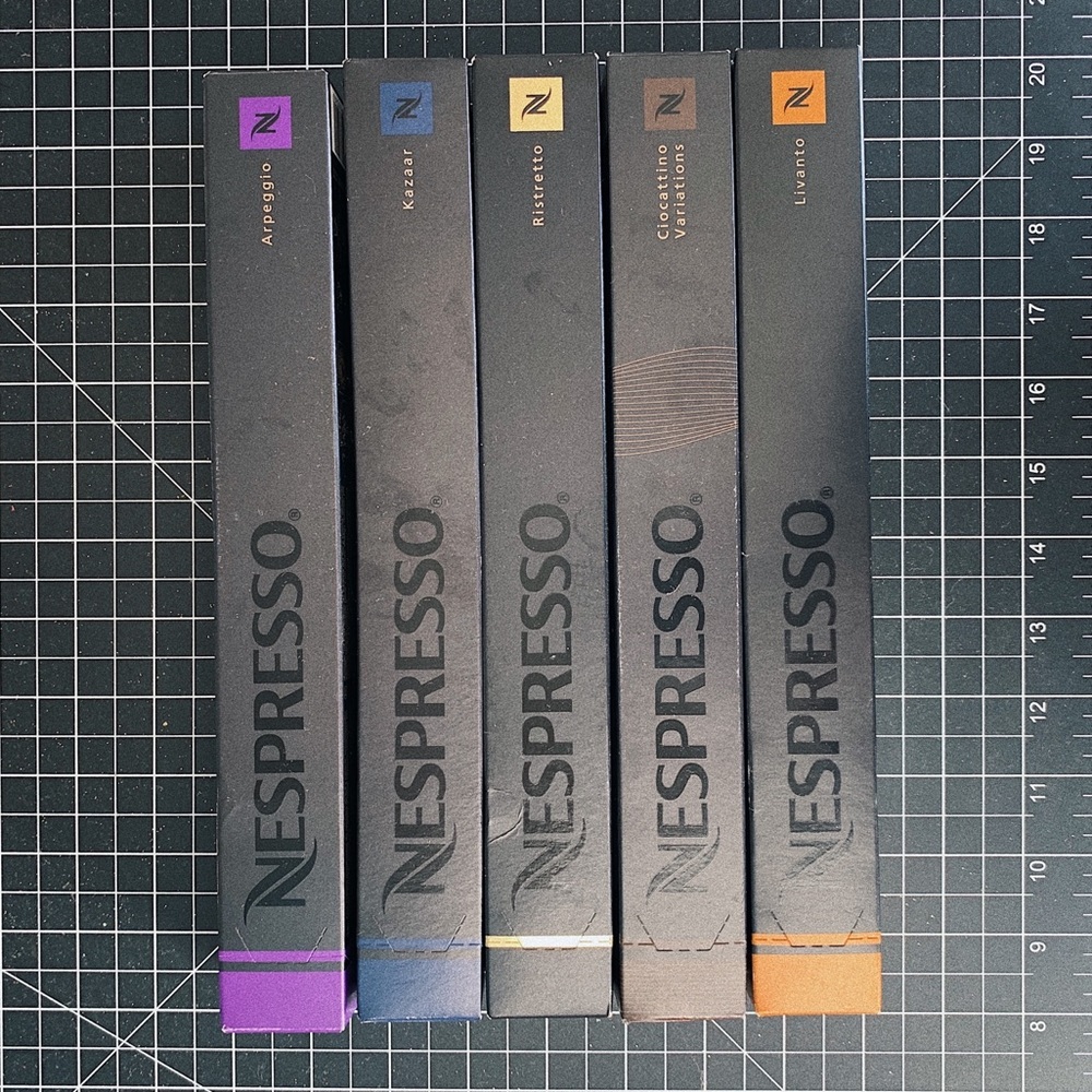 nespresso original 50 capsule medium roast pack